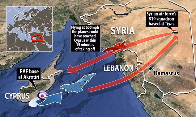 Chiến đấu cơ Anh rượt đuổi máy bay Syria ảnh 2