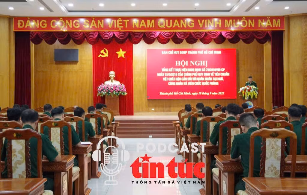 Bộ đội Biên phòng TP Hồ Chí Minh tổng kết thực hiện Nghị định 76 về tiêu chuẩn vật chất hậu cần.