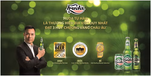 Huda - Thương hiệu bia Việt đầu tiên đạt ba huy chương vàng châu Âu ảnh 1