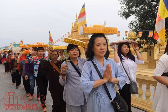 Lễ dâng y Kathina tại chùa Khmer ảnh 9