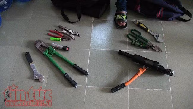 Bắt băng trộm thực hiện trót lọt nhiều vụ ‘đá xế’ ảnh 3