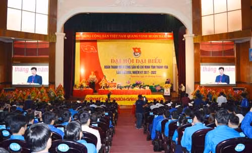 Đại hội Đoàn TNCS Hồ Chí Minh tỉnh Thanh Hóa lần thứ XVIII ảnh 1