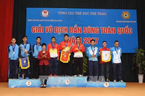 Khai mạc Giải vô địch bắn súng toàn quốc năm 2017 ảnh 1