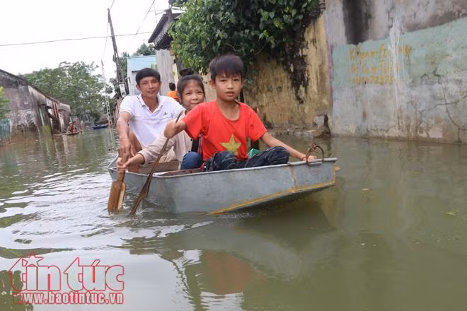Người dân Chương Mỹ vẫn vật lộn trong ngập lụt và ô nhiễm ảnh 14