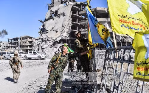 Thành phố Raqqa được giải phóng khỏi IS ảnh 1