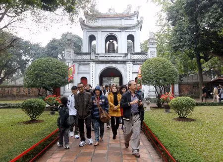 Khai hội đầu xuân tại Văn Miếu-Quốc Tử Giám ảnh 5