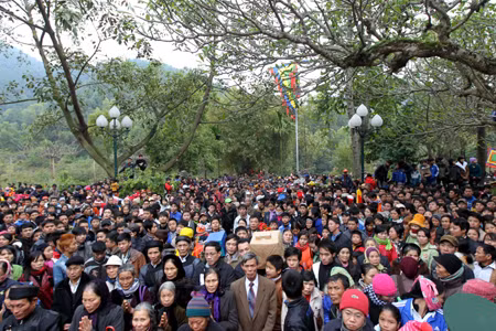 Khai hội Gióng đền Sóc 2012 ảnh 1