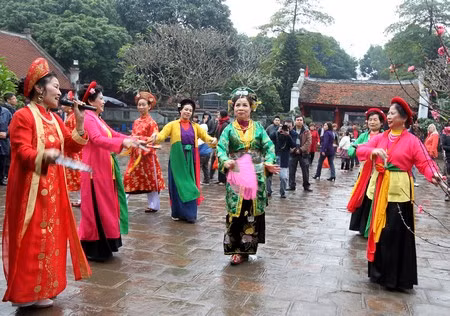 Khai hội đầu xuân tại Văn Miếu-Quốc Tử Giám ảnh 3