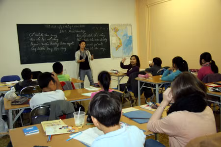 Dạy tiếng Việt ở Béclin: Những người mẹ từ tâm ảnh 1