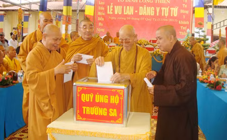 Giáo hội Phật giáo Đồng Nai hướng về Trường Sa ảnh 1
