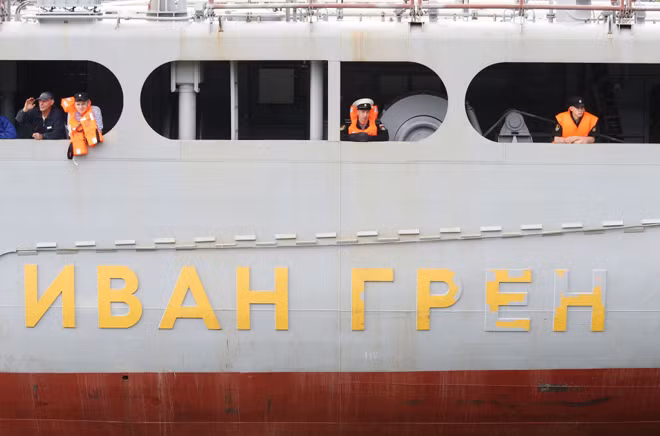 Chiêm ngưỡng tàu đổ bộ "khủng" Ivan Gren ảnh 5