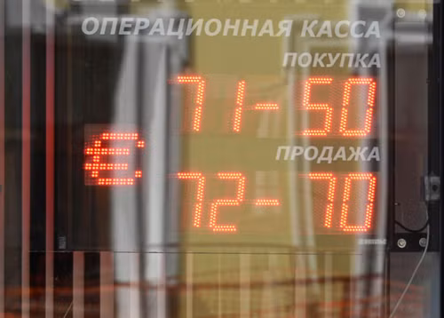 Đồng ruble xuống mức thấp nhất từ tháng 12/2014 ảnh 1