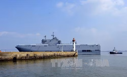 Pháp đàm phán với Ai Cập về tàu Mistral ảnh 1