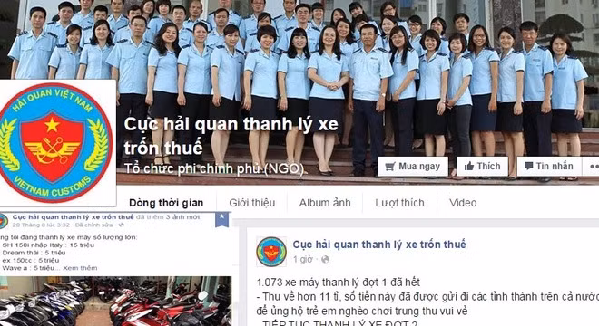 Lợi dụng danh nghĩa hải quan để lừa đảo thanh lý xe ảnh 1
