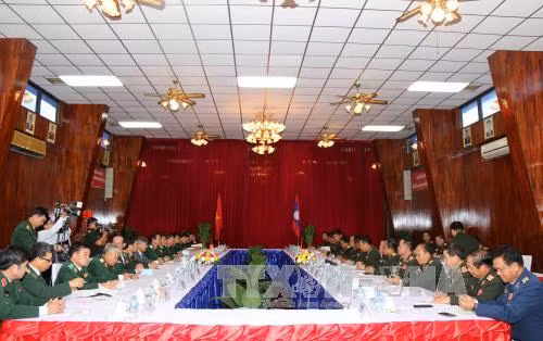 Đoàn đại biểu QĐND Việt Nam thăm Lào ảnh 3