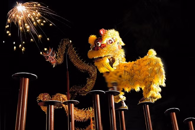 Đến Sun World Danang Wonders thưởng thức nghệ thuật múa lân đỉnh cao ảnh 1