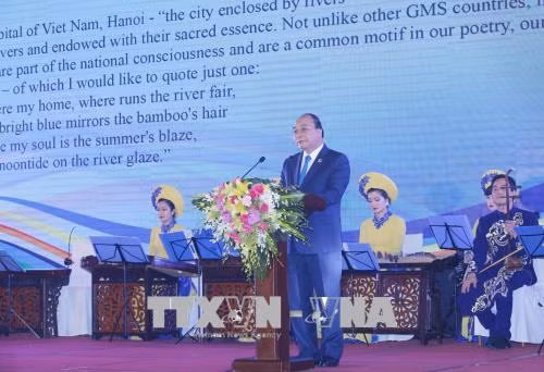 Thủ tướng Nguyễn Xuân Phúc và Phu nhân chủ trì tiệc chiêu đãi GMS6 - CLV10 ảnh 1