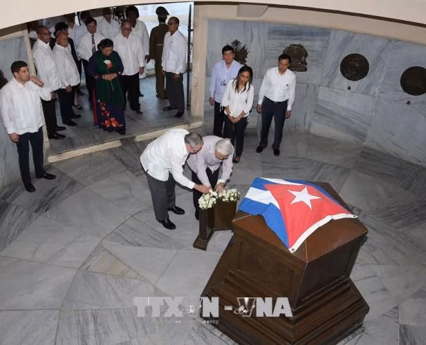 Hoạt động của Tổng Bí thư Nguyễn Phú Trọng tại Santiago De Cuba ảnh 1