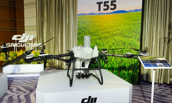 DJI Agriculture ra mắt drone nông nghiệp T55 tại Việt Nam