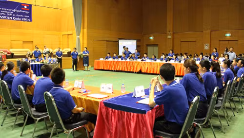 Lào tổ chức thi tìm hiểu về ASEAN ảnh 1