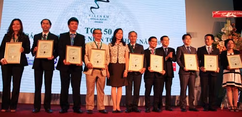 Vinamilk đoạt giải xuất sắc Báo cáo thường niên năm 2014 ảnh 2