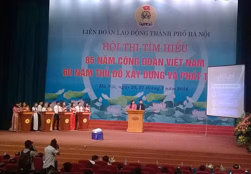 Hội thi tìm hiểu Công đoàn Việt ảnh 1