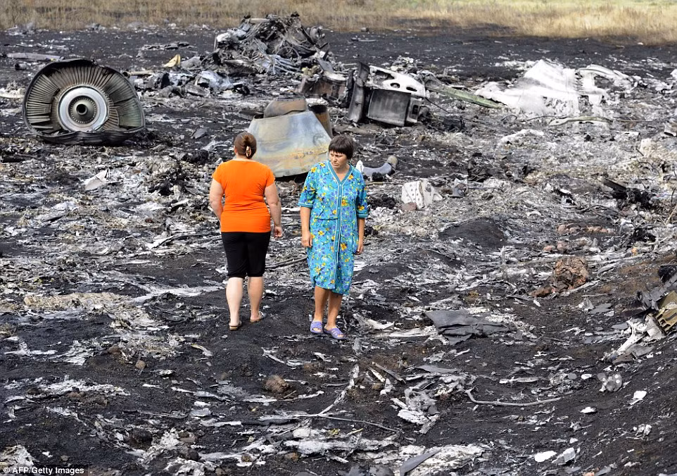 Thảm cảnh tại hiện trường MH17 hai ngày sau khi bị bắn rơi ảnh 1
