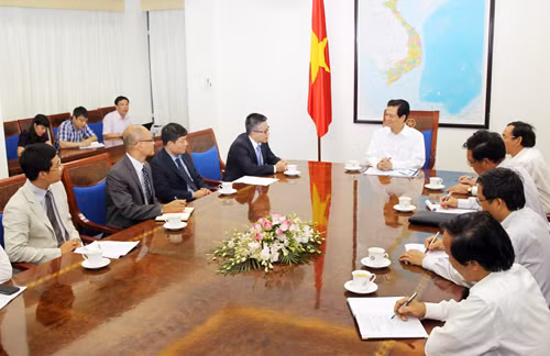 Thủ tướng Nguyễn Tấn Dũng tiếp Giáo sư Ngô Bảo Châu ảnh 1