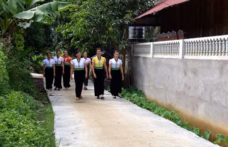 Nậm Hàng xây dựng nông thôn mới ảnh 1