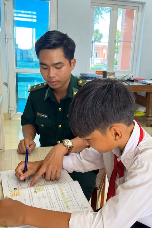 Gieo mầm hy vọng cho trẻ nghèo vùng biên giới biển