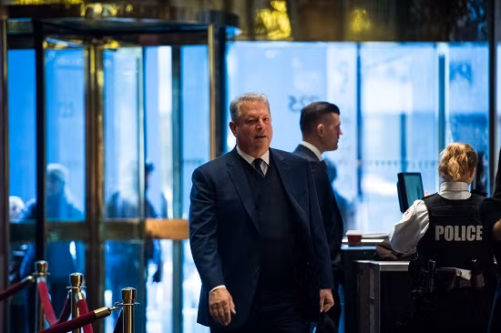 Ông Trump gặp ông Al Gore về vấn đề biến đổi khí hậu ảnh 1