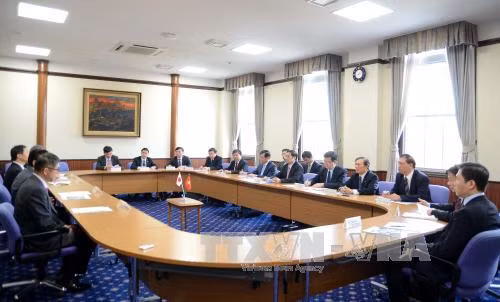 Lãnh đạo Quốc hội Nhật Bản tiếp đồng chí Phạm Minh Chính ảnh 1