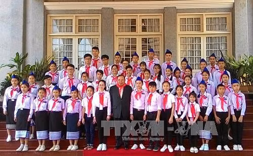 Đồng chí Bounnhang Volachith: Giới trẻ hai nước cần cùng vun đắp quan hệ Việt-Lào ảnh 1