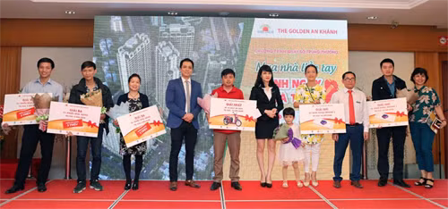 Quay số trúng thưởng cùng The Golden An Khánh 32T ảnh 1