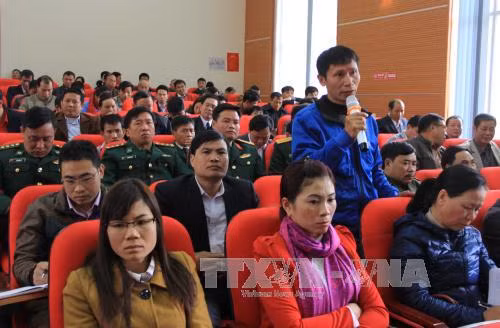 Tiếp xúc cử tri để giải đáp kiến nghị ảnh 1
