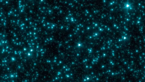 Hình ảnh bầu trời trong ánh sáng hồng ngoại do Kính viễn vọng không gian Spitzer của NASA chụp. Ảnh: Internet