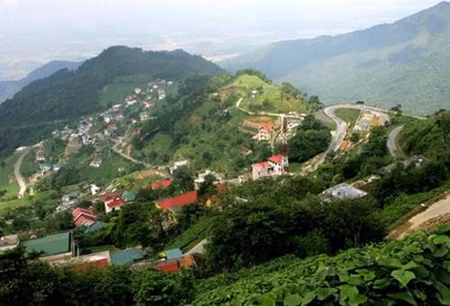Thị trấn Tam Đảo. Ảnh: news.zing.vn