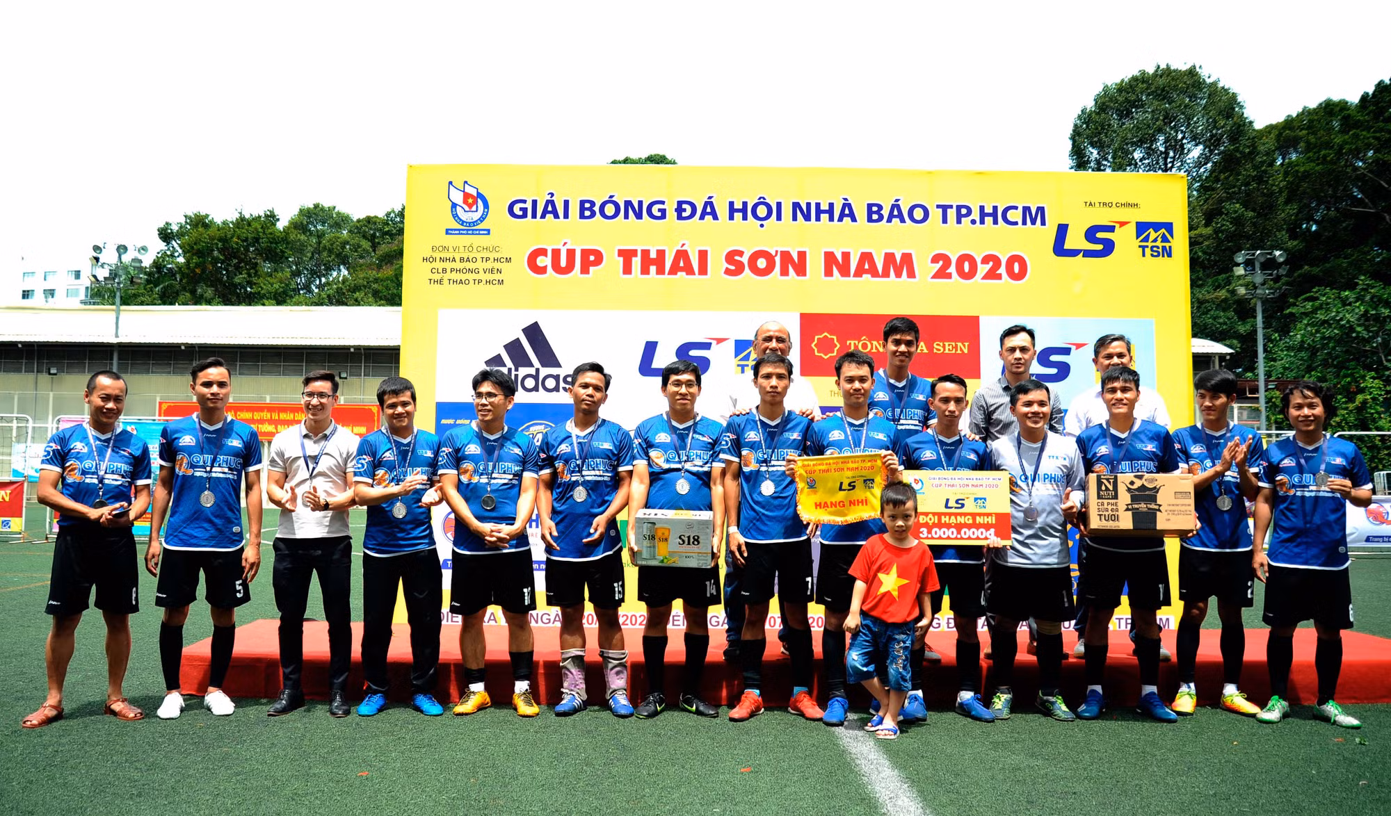 Cơ quan Thông tấn xã Việt Nam khu vực phía Nam có danh hiệu á quân tại Ngày hội bóng đá của những người làm báo ảnh 11
