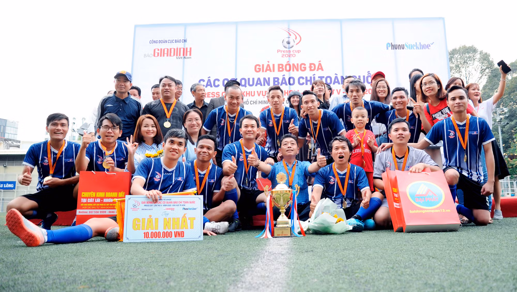 Cơ quan TTXVN khu vực phía Nam vô địch Press Cup 2020 khu vực Thành phố Hồ Chí Minh ​ ảnh 8