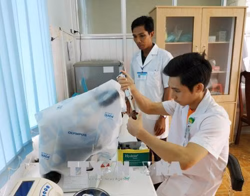 Trạm Y tế xã Cư Pơng được đầu tư hệ thống máy móc hiện đại. Ảnh: Tuấn Anh - TTXVN
