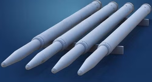 Tên lửa tự hành S-13-T. Ảnh: vn.sputniknews.com