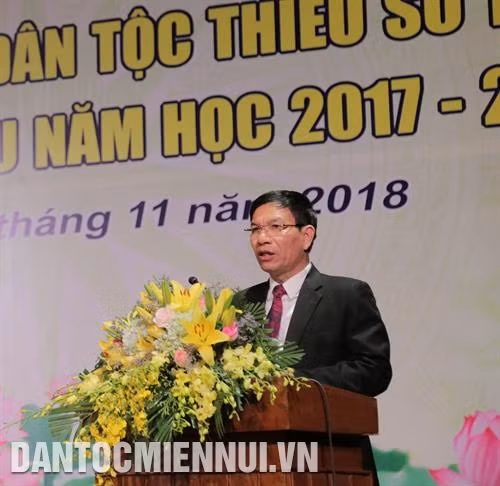 Ông Nguyễn Tất Vinh, Trưởng Ban Dân tộc Thành phố Hà Nội cho rằng, thành tích của các em học sinh, sinh viên dân tộc thiểu số đã góp phần để Thủ đô khẳng định vị trí dẫn đầu cả nước về chất lượng và số lượng giải trong các kỳ thi học sinh giỏi quốc gia, quốc tế. Ảnh: Nam Sương