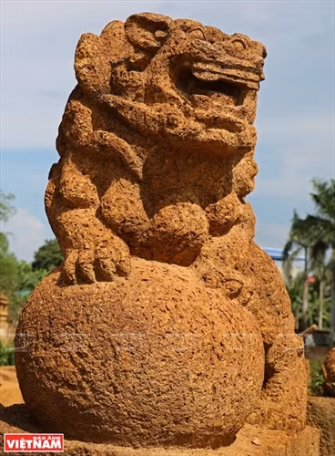Công phu nghề đá ong xứ Đoài ảnh 14