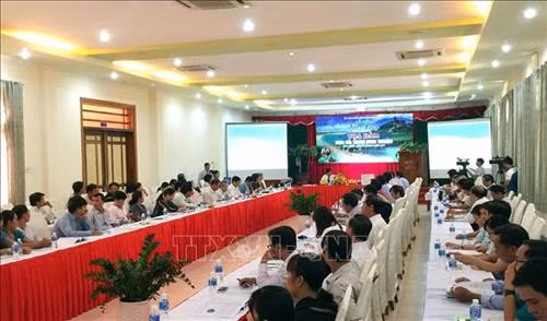 Quang cảnh buổi tạo đàm. Ảnh: Công Thử - TTXVN