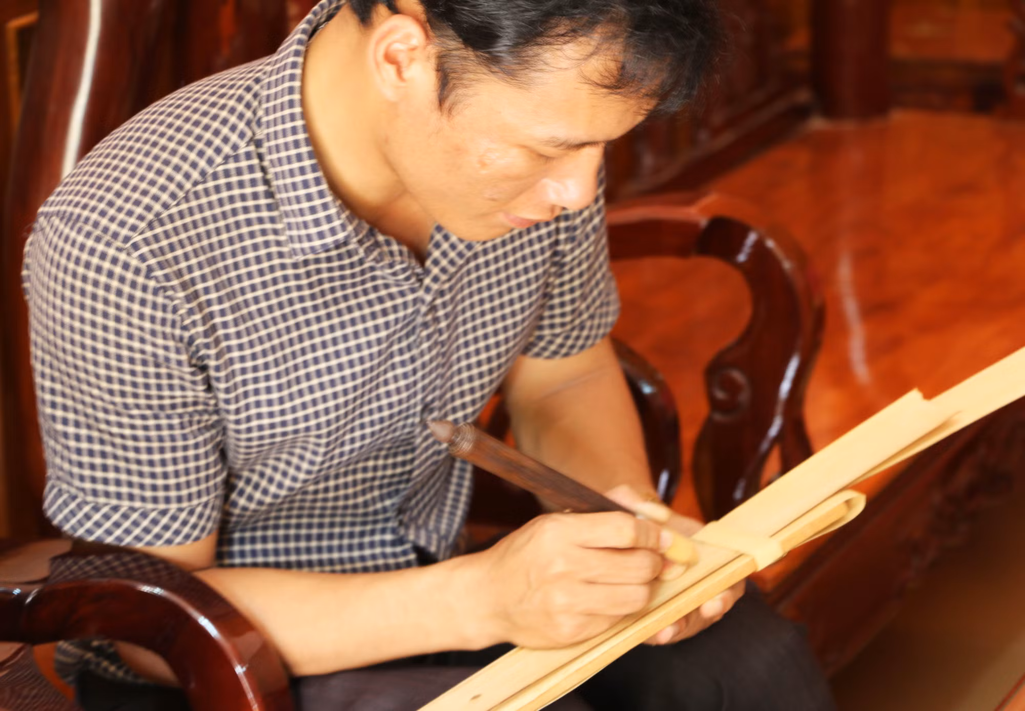 An Giang sẽ số hóa các di sản chữ viết trên lá Buông của người Khmer ảnh 2