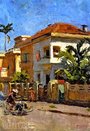 Triển lãm tranh về Việt Nam của Họa sĩ Công huân Liên xô tại St. Petersburg ảnh 2
