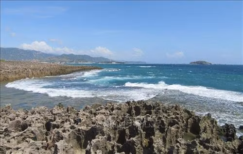 Sản phẩm tỏi Phan Rang của tỉnh Ninh Thuận được Cục Sở hữu trí tuệ (Bộ Khoa học và Công nghệ) cấp văn bằng bảo hộ Nhãn hiệu tập thể. Ảnh: Nguyễn Thành – TTXVN Sản phẩm nho thương hiệu "Nho Ba Mọi" của Doanh nghiệp tư nhân Sản xuất-Thương mại-Dịch vụ Ba Mọi nổi tiếng khắp cả nước. Ảnh: Danh Lam – TTXVN Sản xuất hàng may mặc xuất khẩu tại Công ty TNHH May Tiến Thuận (Ninh Thuận). Ảnh: Danh Lam – TTXVN Nhà máy thuỷ điện Đa Nhim tại tỉnh Ninh Thuận được xây dựng bậc trên cùng của hệ thống sông Đồng Nai và đưa vào vận hành từ năm 1964 - là một trong những nhà máy thuỷ điện đầu tiên được xây dựng ở Việt Nam. Ảnh: Ngọc Hà – TTXVN Nhà máy điện gió Mũi Dinh (Ninh Thuận) đã chính thức hòa lưới điện quốc gia. Ảnh: Công Thử - TTXVN Hòn Đỏ thuộc địa phận xã biển Thanh Hải, huyện Ninh Hải (Ninh Thuận) là một quần thể san hô cổ hóa thạch do sóng biển bào mòn theo thời gian tạo thành. Đến Hòn Đỏ, du khách có dịp hòa mình vào khung cảnh thiên nhiên hoang sơ tuyệt đẹp; tham gia nhiều hoạt động hấp dẫn như chụp ảnh nghệ thuật, tắm biển, lặn ngắm san hô, cắm trại giữa rừng dương tận hưởng gió biển mát rượi, trong lành. Ảnh: Nguyễn Thành – TTXVN Lễ cắt băng khánh thành tượng đài chiến thắng 16/4 tại thành phố Phan Rang - Tháp Chàm, tỉnh Ninh Thuận. Ảnh: Công Thử - TTXVN Cảnh đồng quê thanh bình tại vườn quốc gia Núi Chúa, điểm thu hút khách du lịch, các nhà khoa học tới tham quan, nghiên cứu, đặc biệt là những người yêu thiên nhiên muốn khám phá những bí ẩn của hệ sinh thái khô hạn đặc trưng nhất ở Việt Nam. Ảnh: Nguyễn Thành – TTXVN Tháp Pô klong Girai (thành phố Phan Rang-Tháp Chàm), nơi đồng bào Chăm theo đạo Bàlamôn tỉnh Ninh Thuận thường niên tổ chức lễ hội Katê truyền thống. Ảnh: Công Thử – TTXVN Trình diễn lễ hội văn hoá truyền thống của đồng bào dân tộc Khmer tỉnh Ninh Thuận. Ảnh: Thanh Hà – TTXVN