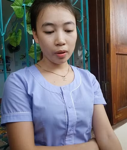 Đối tượng Lê Thị Hoài Linh. Ảnh: Mạnh Thành- TTXVN