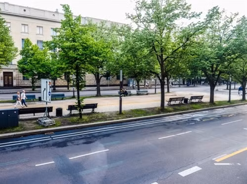 Con đường di sản Unter đến Linden.