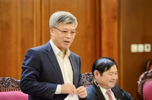 Thứ trưởng Bộ KH&CN Trần Việt Thanh: Viettel cần có kế hoạch tìm kiếm những người Việt giỏi ở nước ngoài. Ảnh: Bộ KH&CN